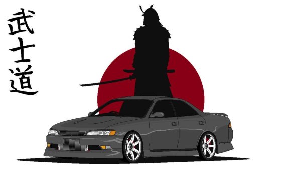 Toyota Mark II Samurai арт