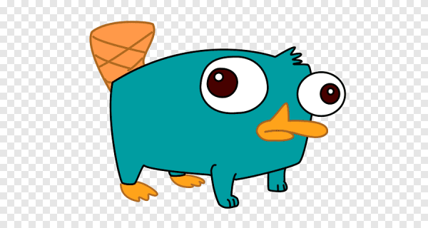 Перри Утконос в детстве