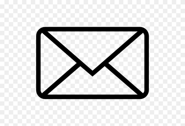 Значок конверта для визитки