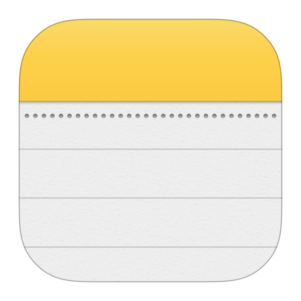 Заметки айфон иконка