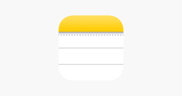 Заметки иконка IOS
