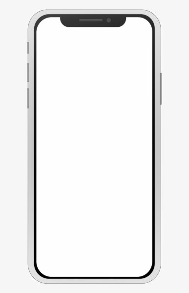 Экран iphone x PNG