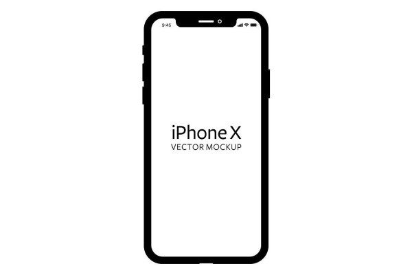 Iphone x вектор