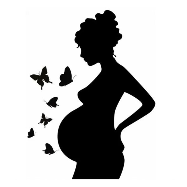 Беременность силуэт