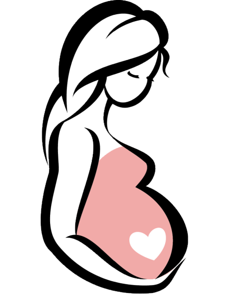 Линии беременности стикер