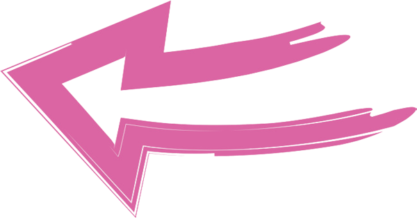 Розовая стрелка