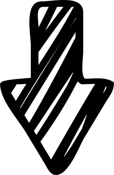 Рисунок стрелки вниз