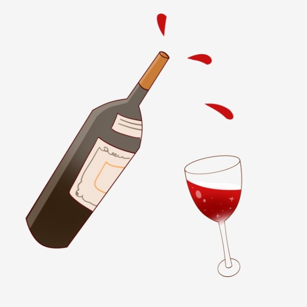 Вино мультяшное