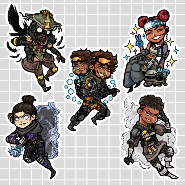 Стикеры Apex Legends
