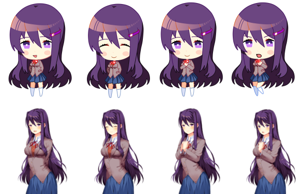 Чиби доки доки доки Юри