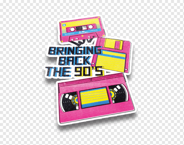 Плакаты в стиле 90-х для вечеринки