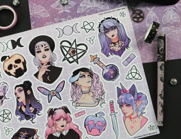 Стикер студия океан