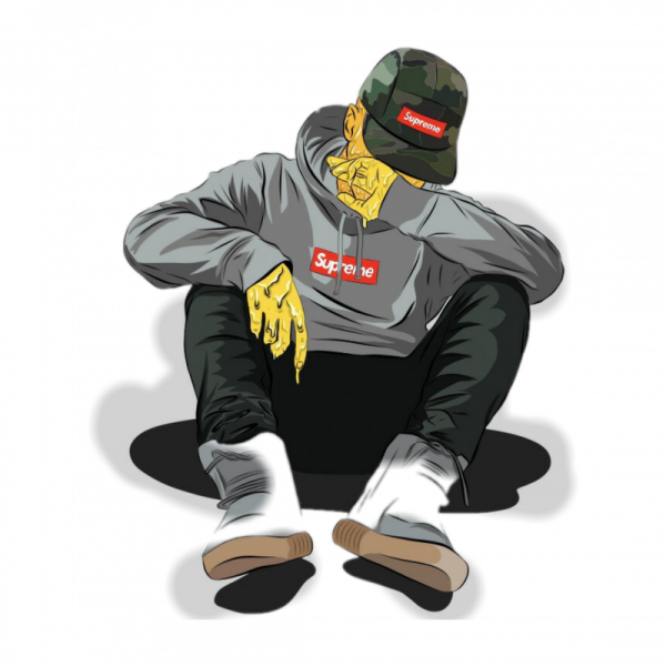 Большой стикер