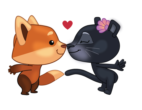 Стикеры для влюбленных