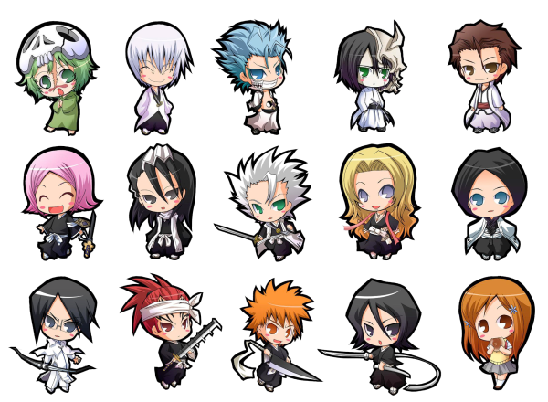 Блич персонажи Чиби