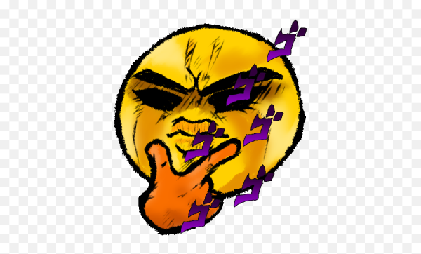 Эмодзи Джо Джо в Дискорд