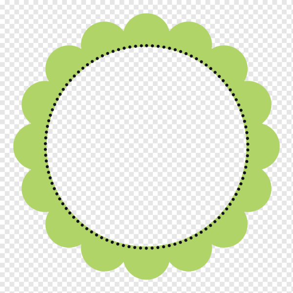 Круг с волнистыми краями