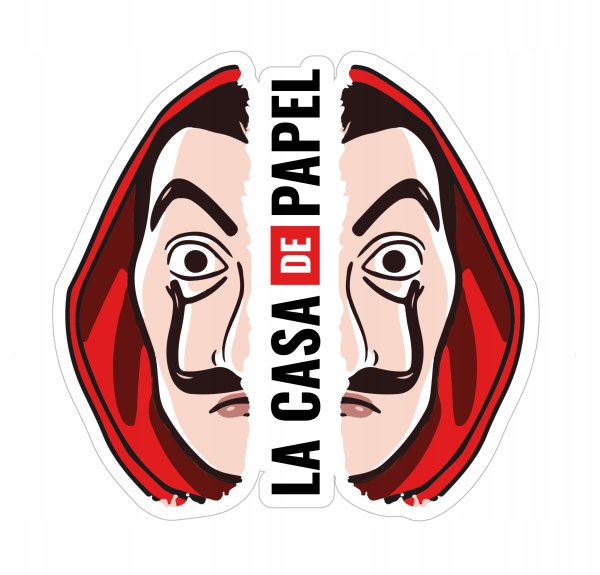 La casa de papel наклейки