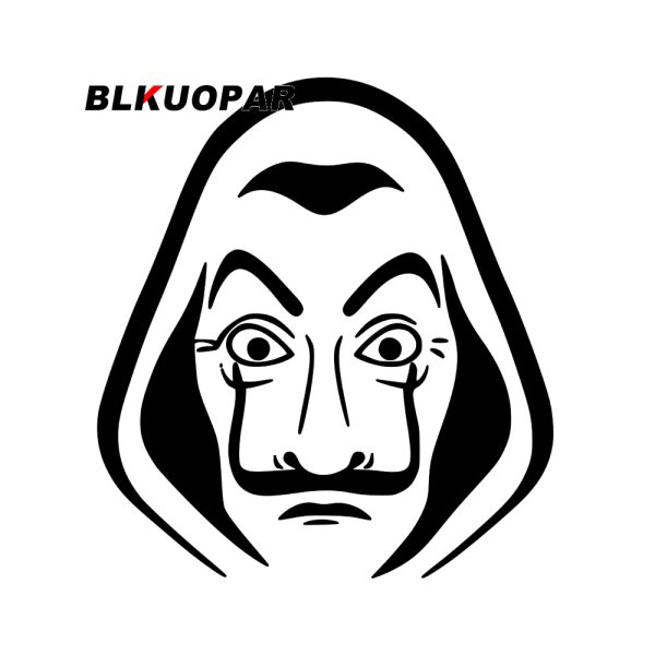 Маска Сальвадора дали бумажный дом вектор