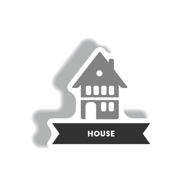 Знак бумажного дома