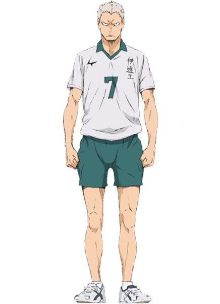 Осаму Мия Чиби волейбол Стикеры