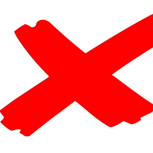 Красный крестик