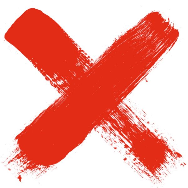 Красный крестик