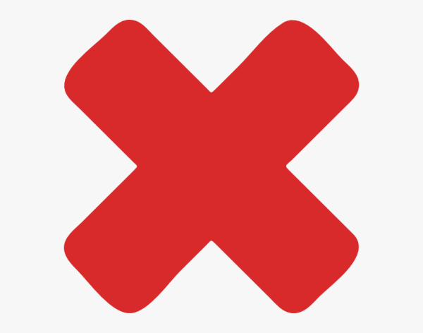 Эмодзи красный крест