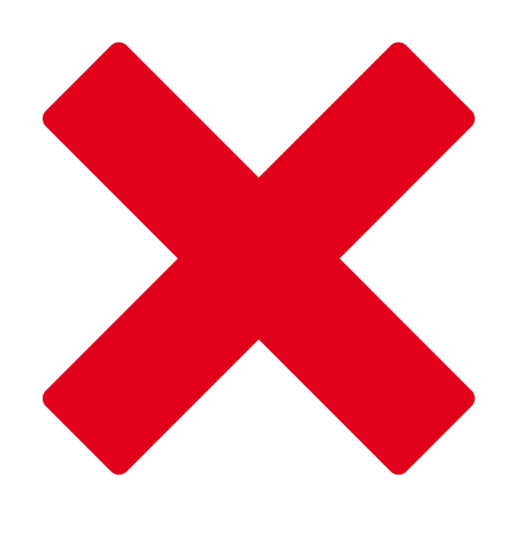 Крест значок