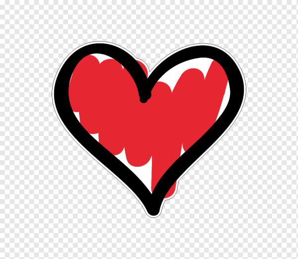 Стикер сердце
