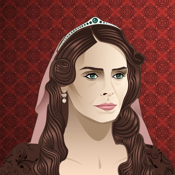 Великолепный век Махидевран портрет