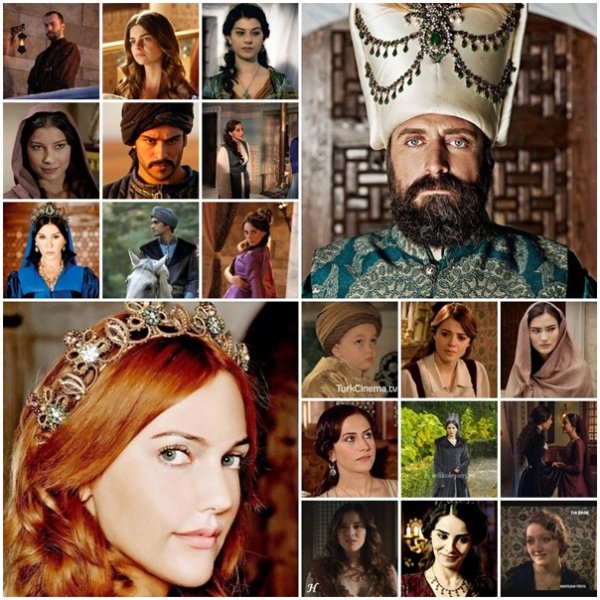 Великолепный век коллаж