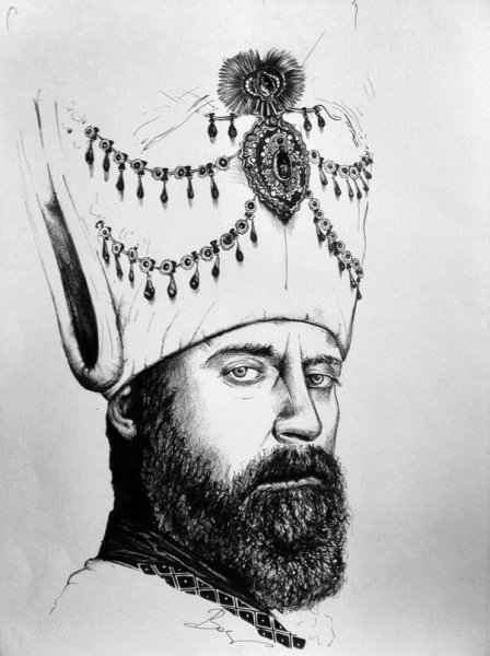 Рисунок Султана Сулеймана