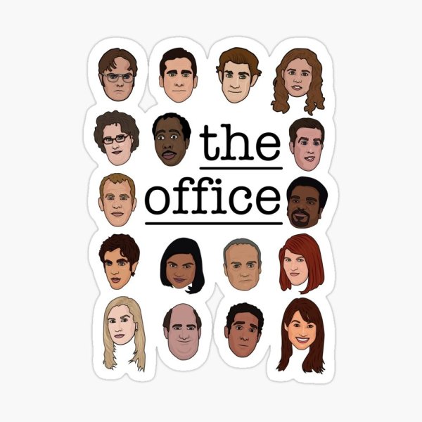 The Office наклейки