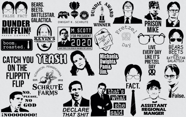 Майкл Скотт Стикеры