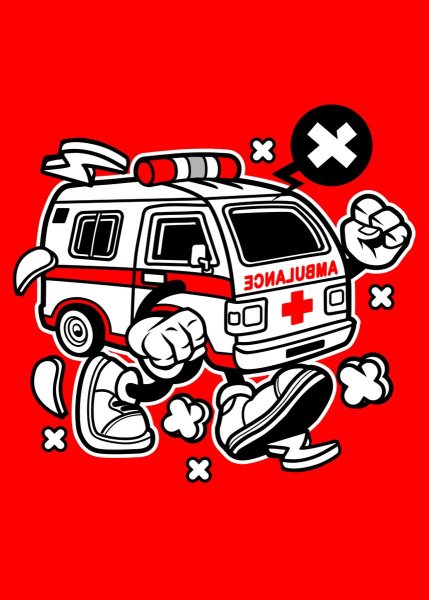 Скорая помощь стикер