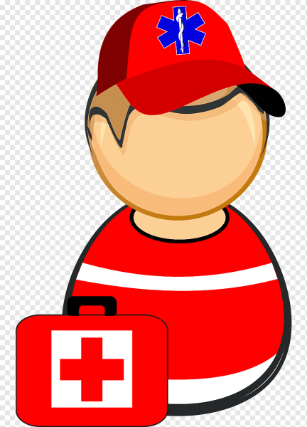 Скорая помощь вид сбоку вектор