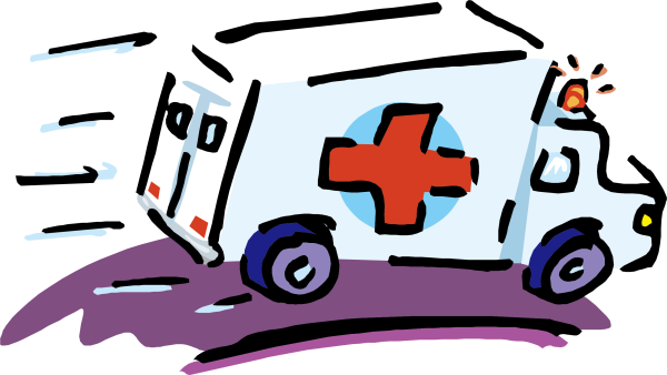 Машинка скорой помощи вектор