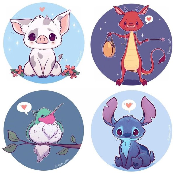 Стикеры для срисовки