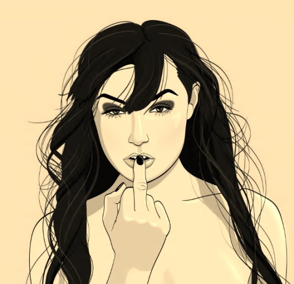 Саша грей рисунок