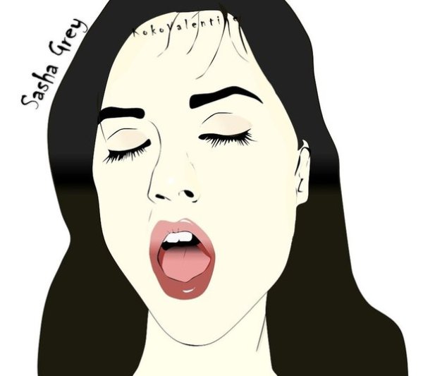 Саша грей портрет