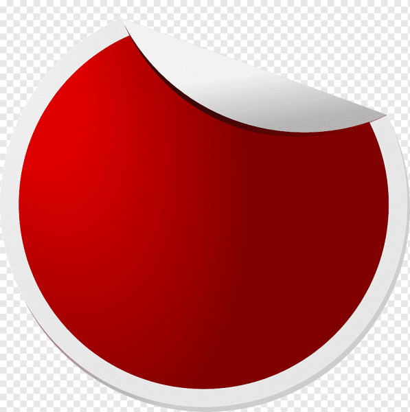 Круглая наклейка вектор