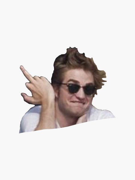 Роберт Паттинсон Стикеры