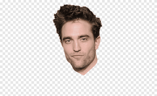 Роберт Паттинсон на белом фоне