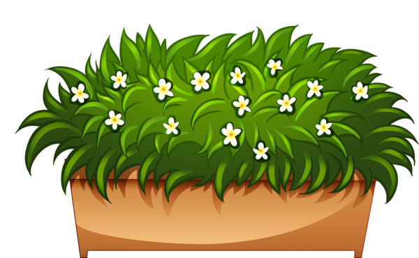 Клумба мультяшная