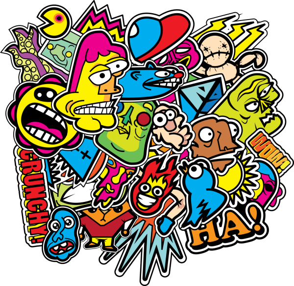 Яркие Стикеры