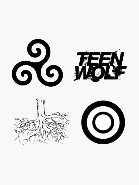 Стикеры из сериала Волчонок