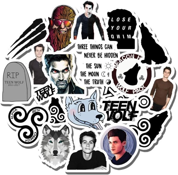 Наклейки Волчонок сериал