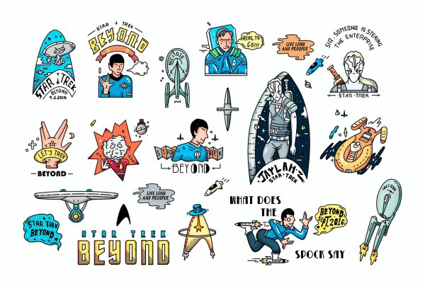 Путь стикер