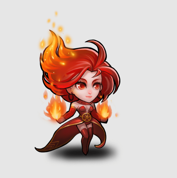 Dota 2 персонажи Лина Чиби